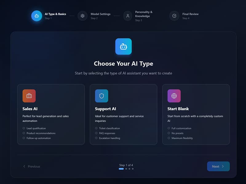AI Prompt Builder Preview
